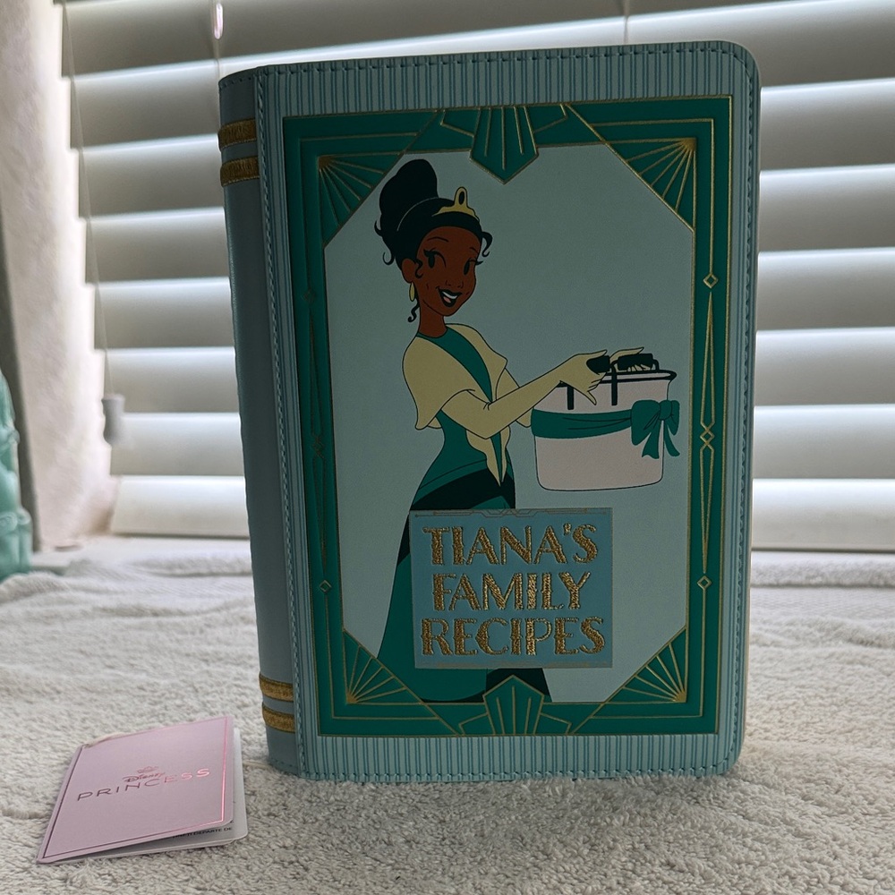 The Princess and the Frog Tiana Recipe Book Crossbody Bag